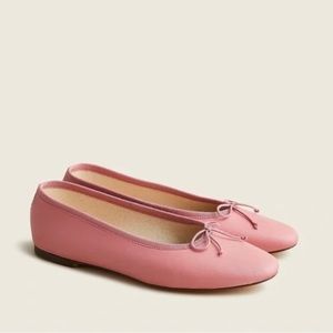 J Crew Zoe Ballet Leather Flats
